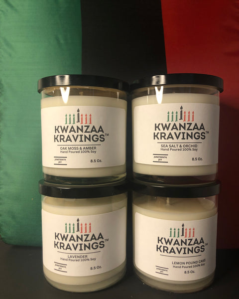 KWANZAA RKAVINGS ™ Soy Candles Variety Pack