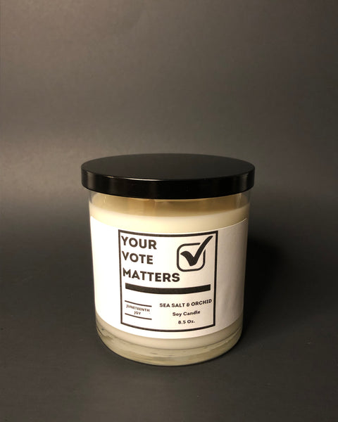 Your Vote Matters 8.5 oz. Sea Salt & Orchid